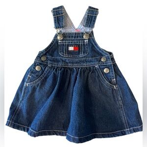 vintage ✨ 1999 Tommy Hilfiger Denim Overall Dress